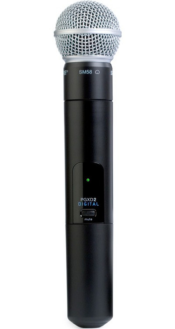 Shure PGXD24/SM58 Handheld Wireless Microphone System (Discontinued)