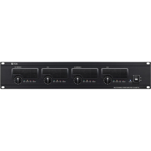 TOA DA-500F-HL 4-Channel Digital Power Amplifier