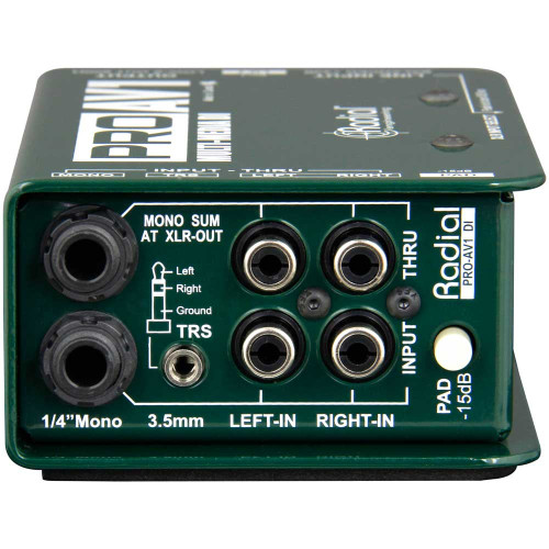 Radial Engineering ProAV1 Passive Multimedia Direct Box