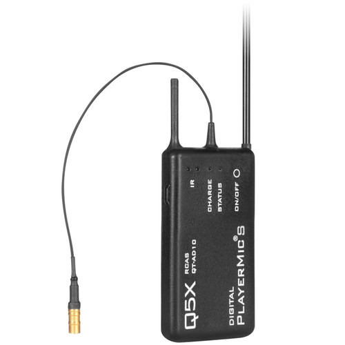 Shure Q5X PlayerMic Flexible Rubber Bodypack Transmitter - Short