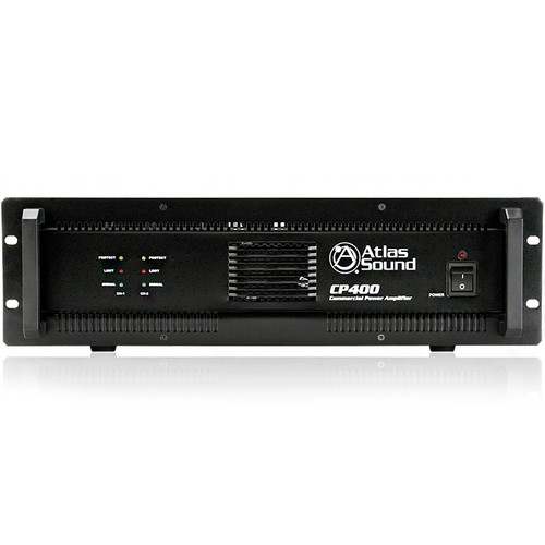 Atlas Sound CP400 Dual Channel 400W Power Amplifier (Discontinued)
