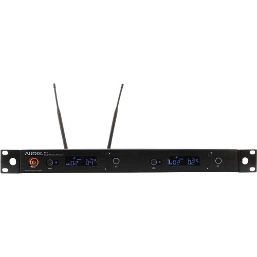 Audix AP42 C210 Performance Series Dual-Channel Combo Handheld and Lavalier Wireless System