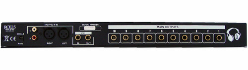 Rolls RA102 10-Channel Expandable Headphone Amplifier