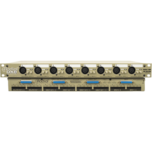 Radial Engineering OX8-j 8-Channel 3-Way Splitter with Jensen Transformers