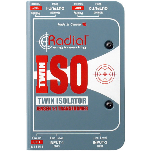 Radial Engineering Twin Iso Two Channel Signal Isolator