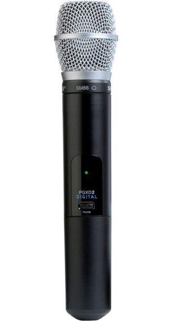 Shure PGXD2/SM86 Digital Wireless Handheld Microphone Transmitter (Discontinued)
