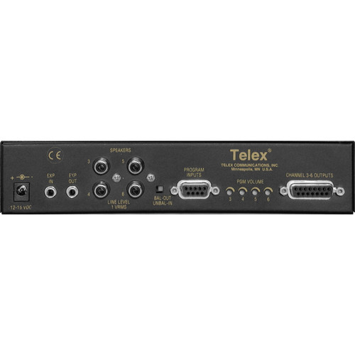 Telex ES-4000A Intercom Expansion Station with 4 Additional Channels (Discontinued)
