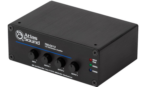 AtlasIED TSD-DA13 1x3 Distribution Amplifier