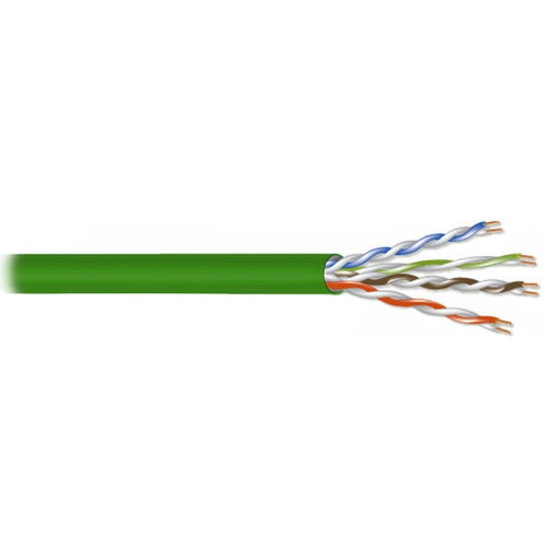 West Penn 4245EZ 4 Pair 24 AWG CAT5E Cable with Polyolefin Insulation (1000ft)