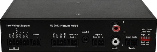 Stewart Audio CVA50MX-1 4-Channel Mixer Amplifier (Discontinued)