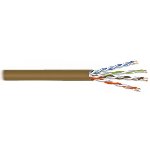 West Penn 254245EZ 4 Pair 24 AWG CAT5E Cable with Flouropolymer Insulation (1000ft)