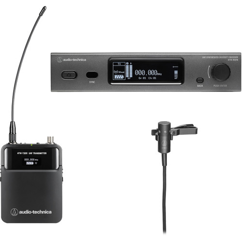 Audio-Technica ATW-3211N831 3000 Series Fourth Generation Wireless Microphone System with AT831cH Lavalier Microphone