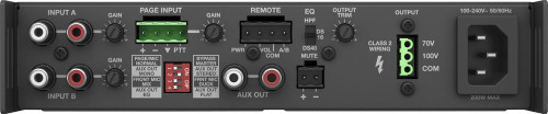 Bose Professional FreeSpace IZA 190-HZ Integrated Zone Amplifier