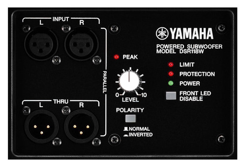 Yamaha DSR118W 18 Inch Bass Reflex Active Subwoofer (Discontinued)