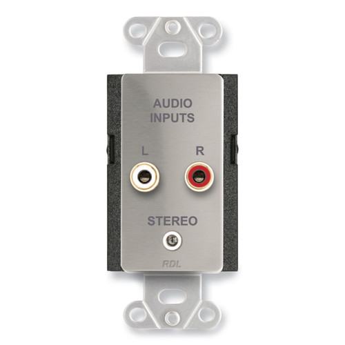 RDL DS-CIJ3D Stereo Consumer Input Jacks