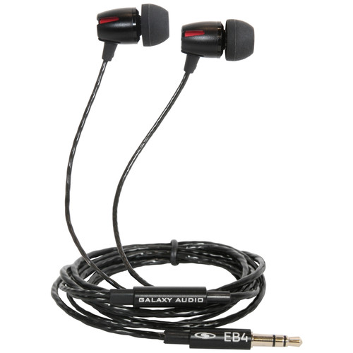 Galaxy Audio AS-1200-4 Wireless In-Ear Monitor Band Pack System with Standard EB4 Ear Buds
