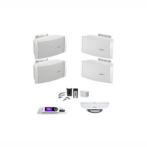 Classroom Sound System with Listen Tech ListenPoint IR System and 4 Bose DS 16S Wall Mount Loudspeakers (Discontinued)