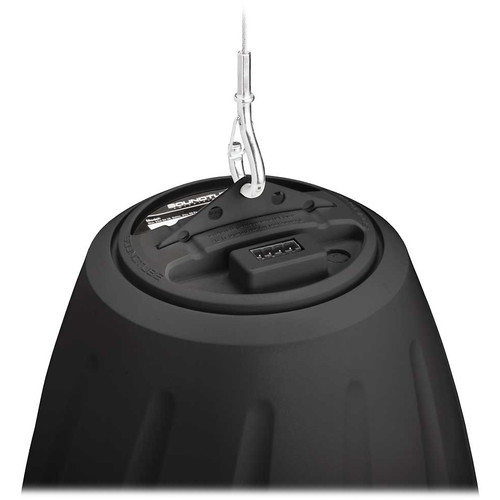 SoundTube RS500i 5.25" Coaxial 75W Open-Ceiling Pendant Weatherized Indoor and Outdoor Speaker - Black