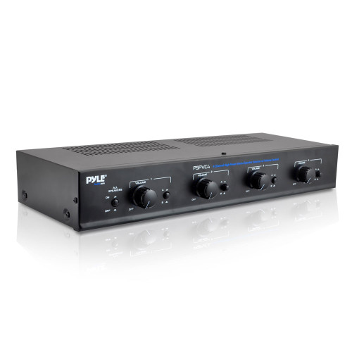 Pyle Audio PSPVC4 Stereo Speaker Selector with Volume Control