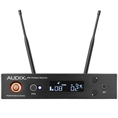 Audix AP41 BP Wireless Microphone System with R41 Diversity Receiver and B60 Bodypack Transmitter