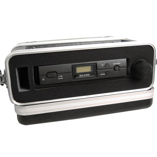 Gator GM-1WP ATA Molded Case for Single Wireless Microphone System