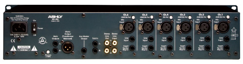 Gymnasium Sound System with 12 SoundTube RS Series Pendant Speakers and QSC ISA Series Power Amplifier