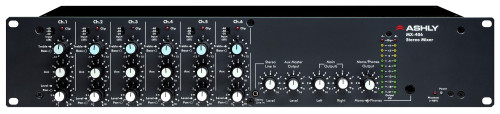 Ashly Audio MX-406 Stereo Microphone Line Mixer with EQ
