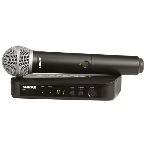 Shure BLX24/PG58 Wireless Handheld Microphone System