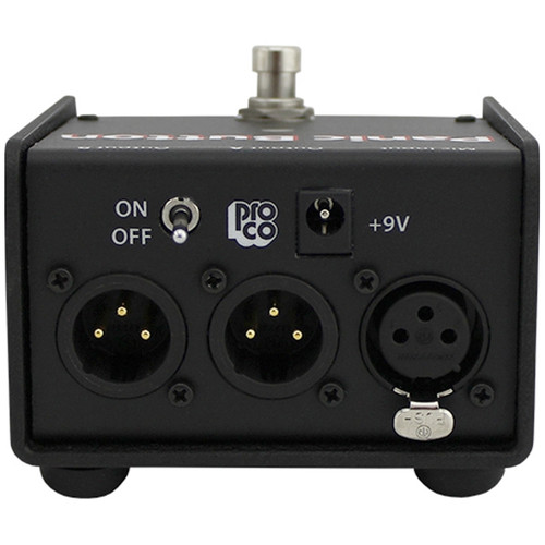 ProCo Panic Button Microphone A/B and Muting Switch