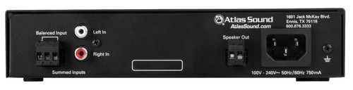 AtlasIED PA40G 40W Single Channel Power Amplifier