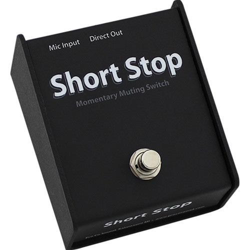 ProCo Short Stop Momentary Microphone Muting Foot Switch 