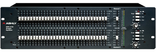 Ashly Audio GQX-3102 2-Channel Graphic Equalizer (Discontinued)