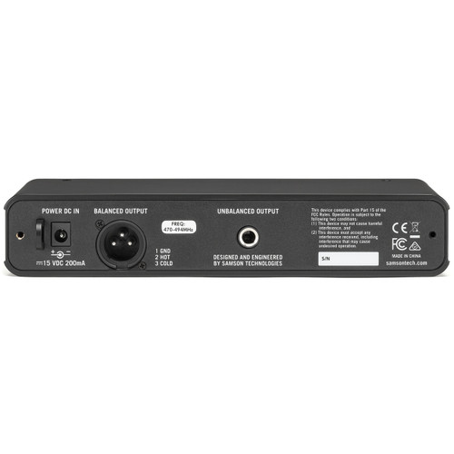 Samson Concert 88x Handheld UHF Wireless Microphone System