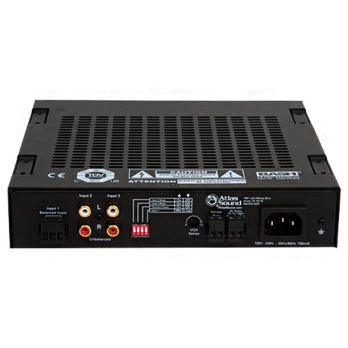 AtlasIED MA40G 3-Channel 40W Mixer Amplifier