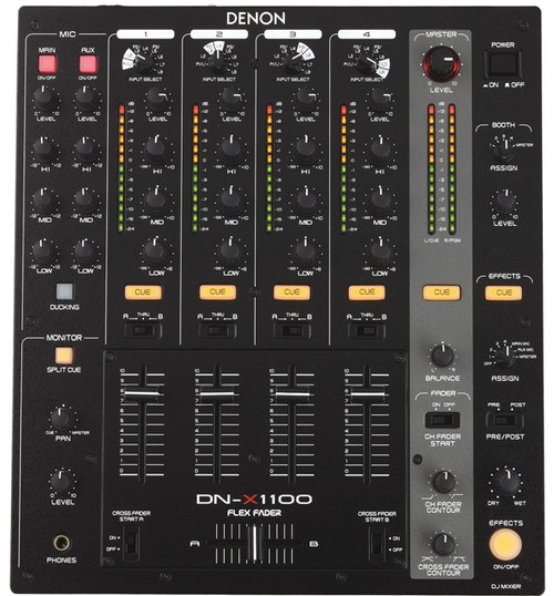 Denon DN-X1100 4 Channel DJ Mixer (Discontinued)