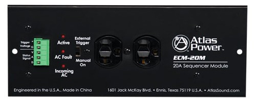 AtlasIED ECM-20M Power Conditioner and Spike Suppressor