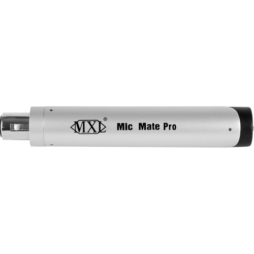 MXL Mic Mate Pro Plug-and-Play 48V Phantom Power USB Microphone Adapter