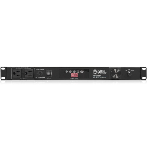 AtlasIED AP-C15D 15A Power Conditioner and Distribution Unit