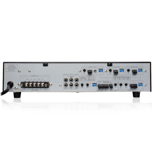 Retail Store Sound System with 4 Ceiling Speakers Atlas Sound AA200PHD Mixer Amplifier and TOA PM-660U Desktop Paging Microphone