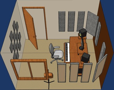Primacoustic London 12 Panel Room Kit - Black