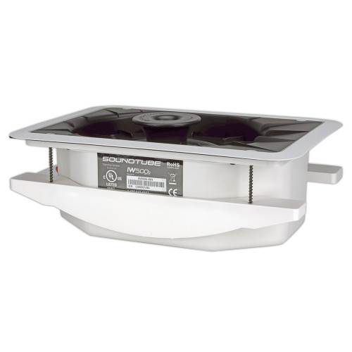 SoundTube IW500b 5.25" In-Wall Speaker with Integrated Backbox 6 Position Switch for 25, 70.7 & 100 Volt UL-listed 