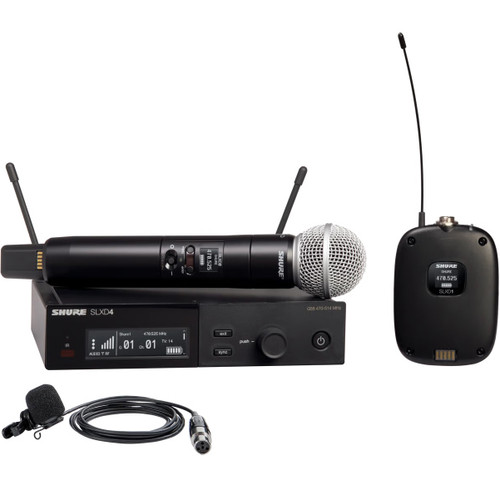 Shure SLXD124/85M Digital Wireless Combo System 