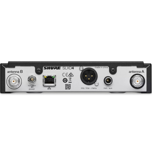 Shure SLXD124/85M Digital Wireless Combo System with SM58 Handheld and WL185M Lavalier Microphone (Discontinued)