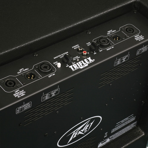 Peavey TriFlex II 2-Channel 1000W Three-Piece Portable PA Sound System (Discontinued)