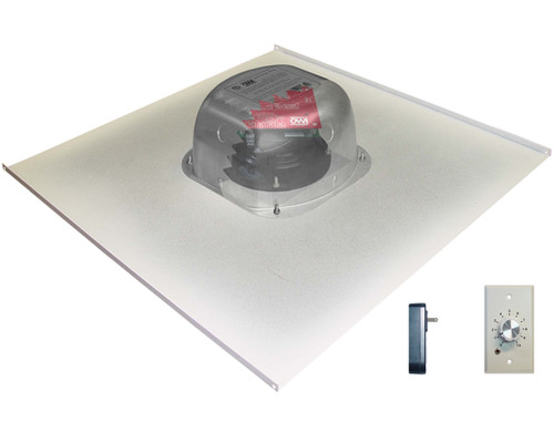 OWI 2X2AMP-BT2S61SVC Two Source Amplified 6.5" Drop Ceiling Speaker with Bluetooth