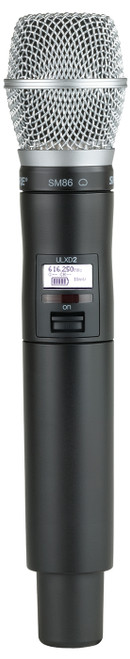 Shure ULXD2/SM86 Handheld Wireless Transmitter (Discontinued)