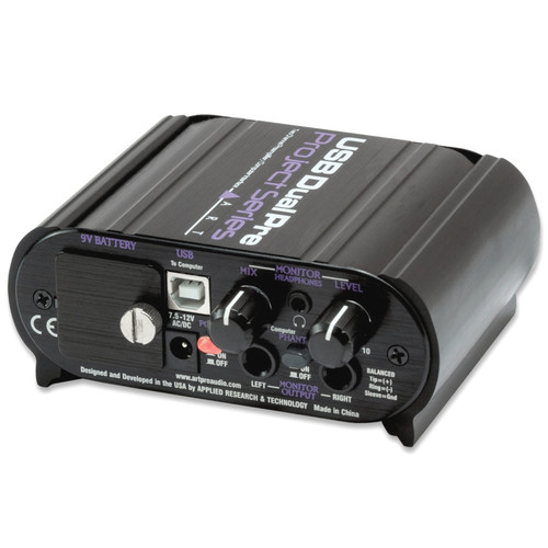 ART USB Dual Pre Two Channel Preamp with USB