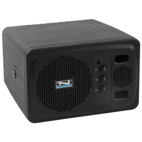 Observation Room Sound System with Anchor Audio AN-1000X+ Speaker Rolls MX401 Mixer and 2 AKG PZM10 Boundary Layer Microphones