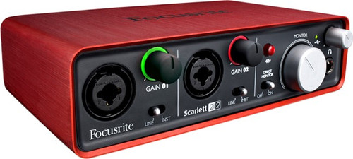 Focusrite Scarlett 2i2 USB Audio Interface (Discontinued)