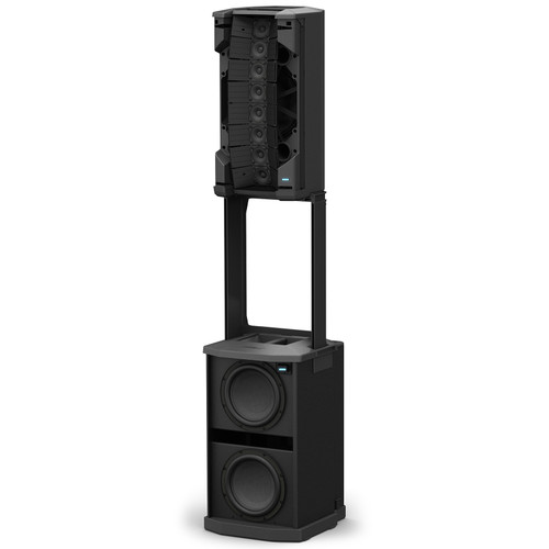 Bose F1 System with Dual Bose Model 812 Flexible Array Loudspeakers and F1 Powered Subwoofers